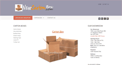 Desktop Screenshot of newcartonbox.com